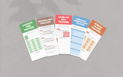 Reading Habit Tracker Bookmark