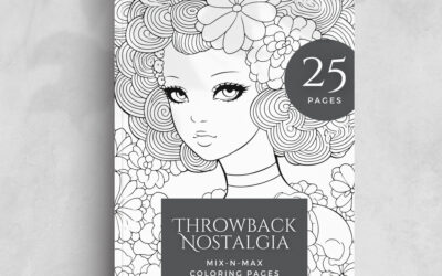 Throwback Coloring Book