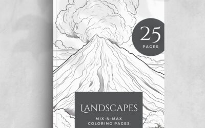Landscapes Coloring Pages