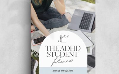 ADHD School Planner For Teens