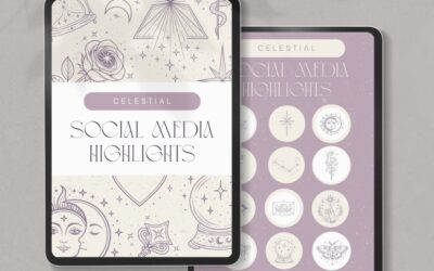 Instagram Highlight Cover Celestial