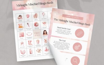 Pajama Party Bingo
