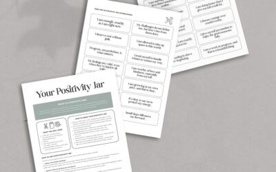 Positivity Jar Affirmations