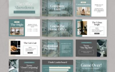 Game Presentation Canva Template