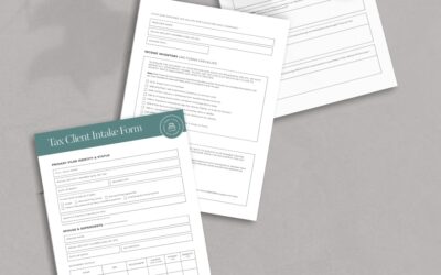 Tax Client Intake Form