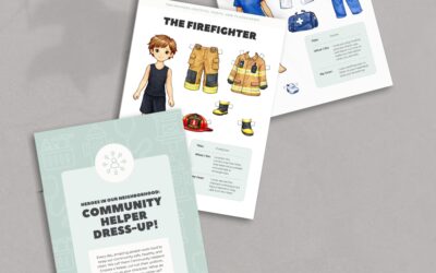 Community Helpers Dress Up Printable