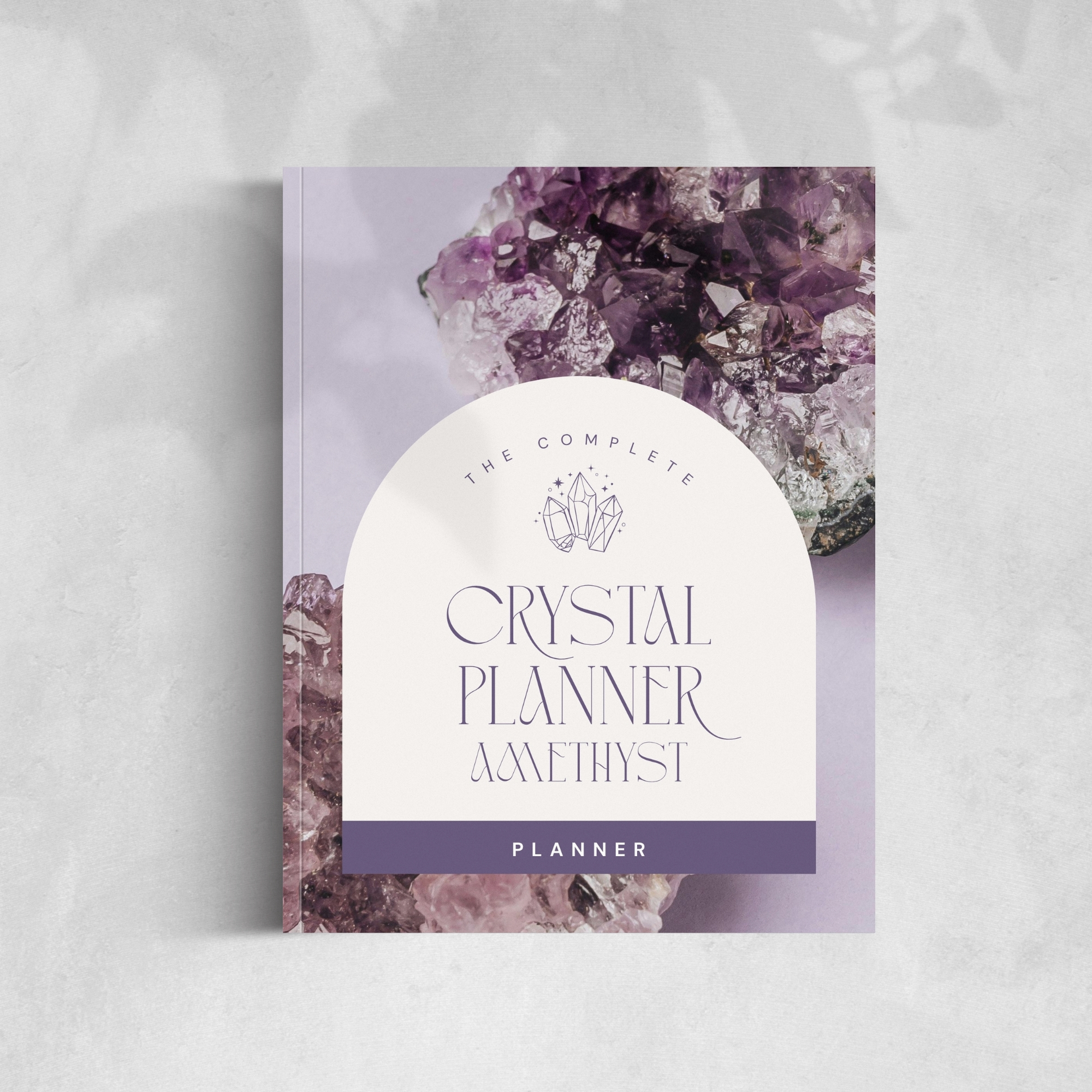 Crystal Planner Amethyst Mock Up