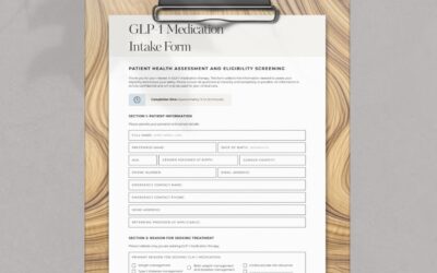 Glp1 Intake Form