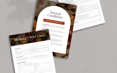Charcuterie Business Forms