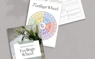 Feelings Wheel Printable Adults