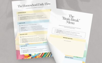 Homeschool Daily Subject Checklist