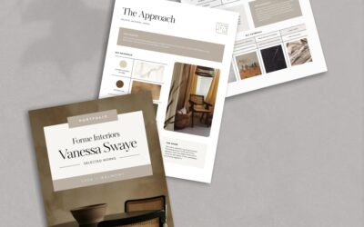 Interior Design Portfolio Canva