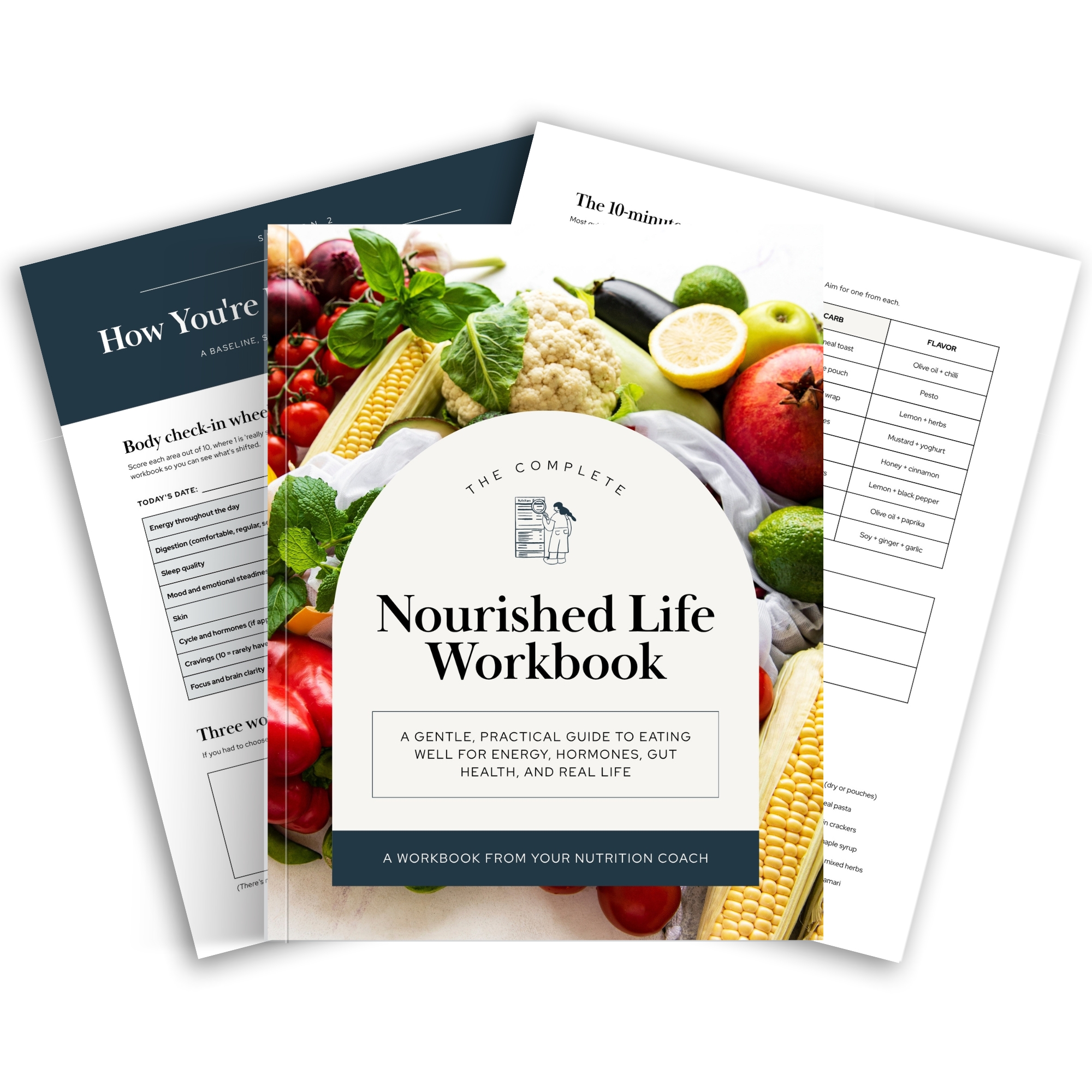Nutrition Client Workbook Mock Up