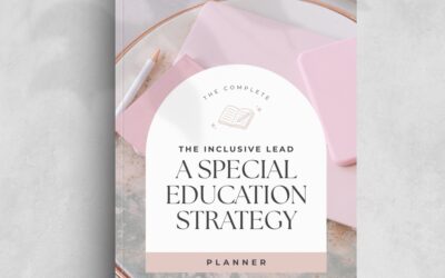 Planner for Special Needs Education Teachers