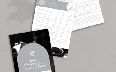 Brand Photographer Intake Form
