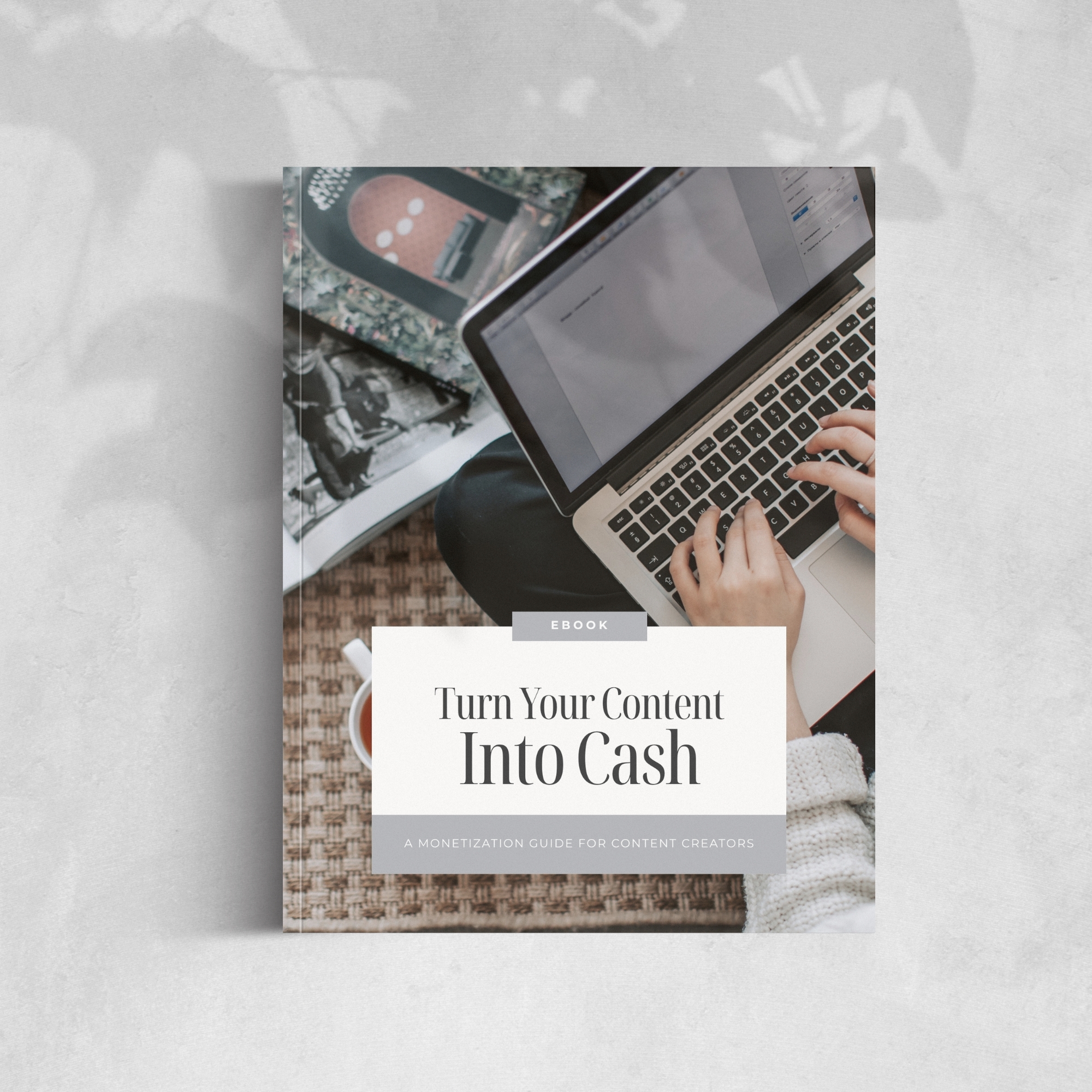 Content Creator Ebook Mock Up