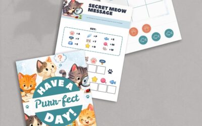 Kitty Birthday Activity Sheet