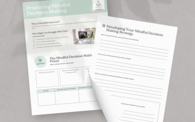 Mindful Decision-making Worksheet