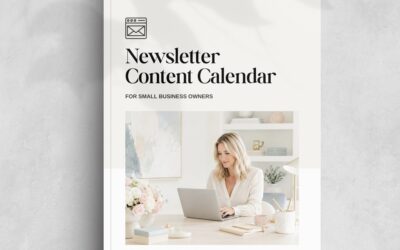 Newsletter Content Calendar
