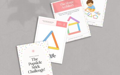 Popsicle Sticks Shapes Activity Game