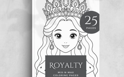 Royalty Coloring Book
