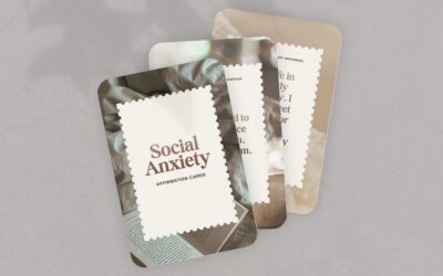 Social Anxiety Affirmation Cards