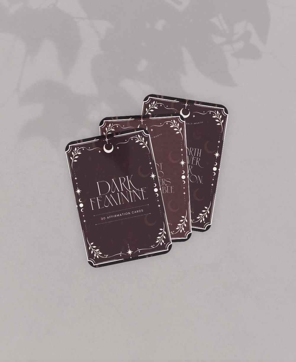 Dark Feminine Affirmations Mock Ups