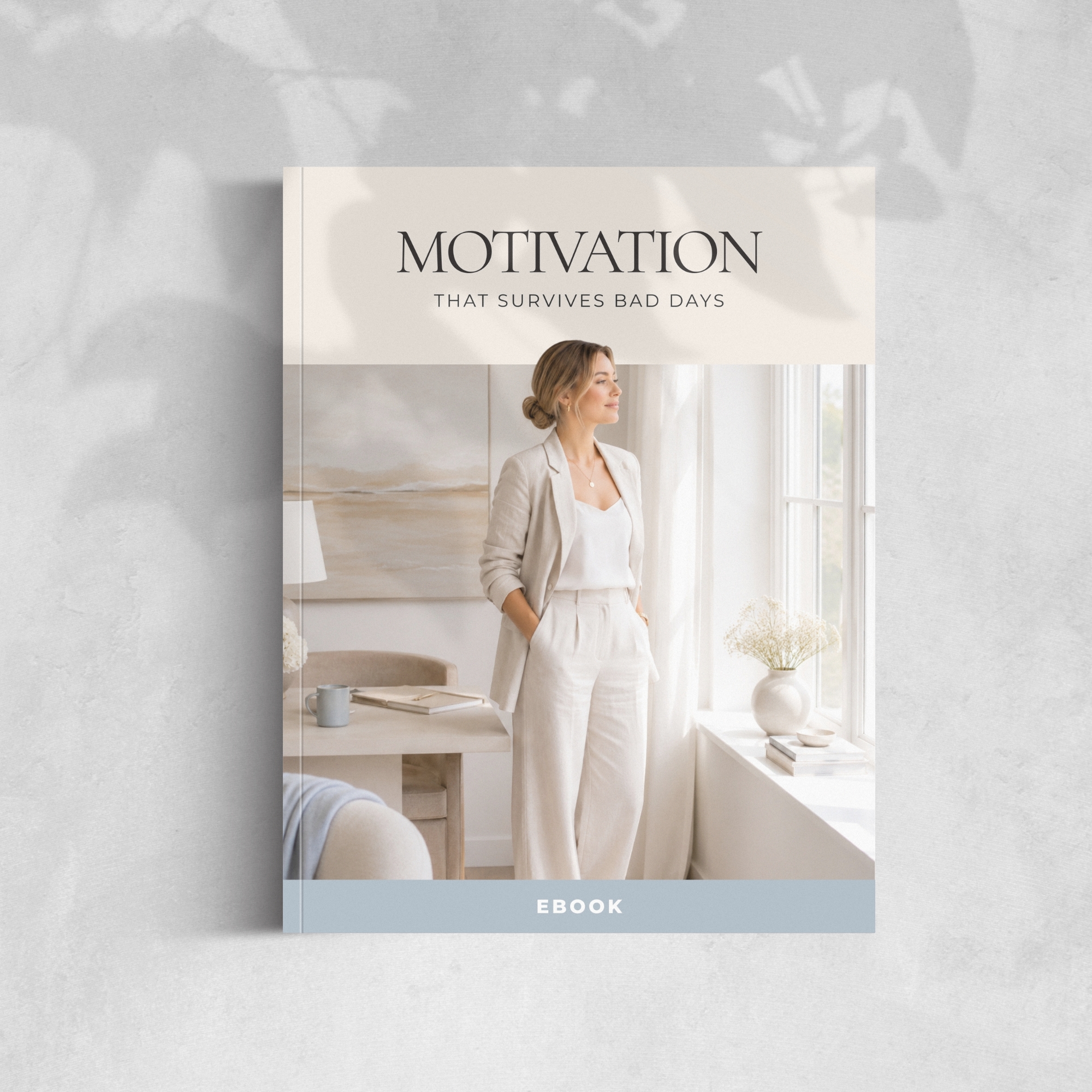 Ebook Motivation Mock Up