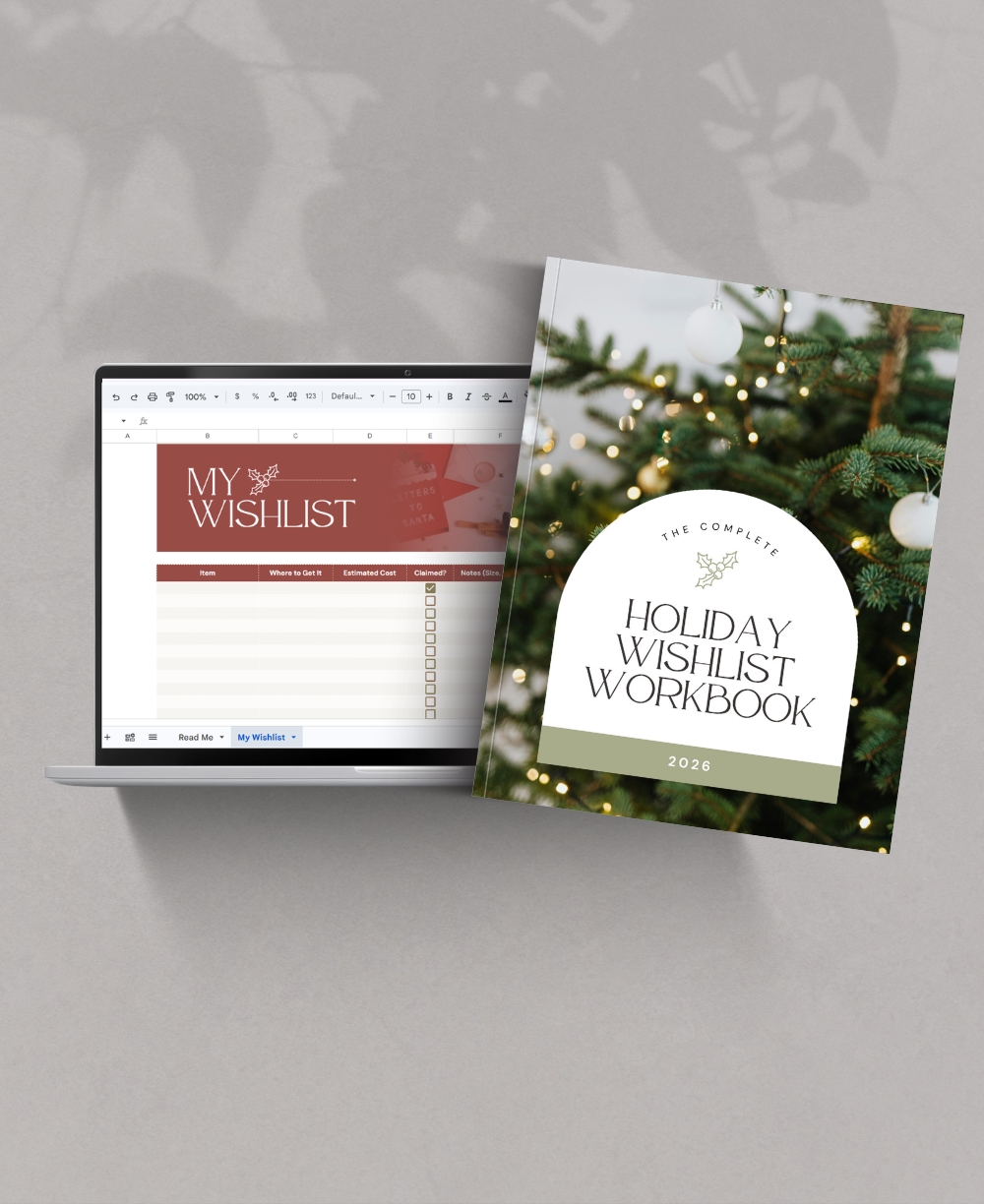 Holiday Wishlist Mock Up