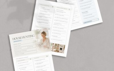 House Hunting Checklist
