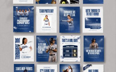 Softball Social Media Templates