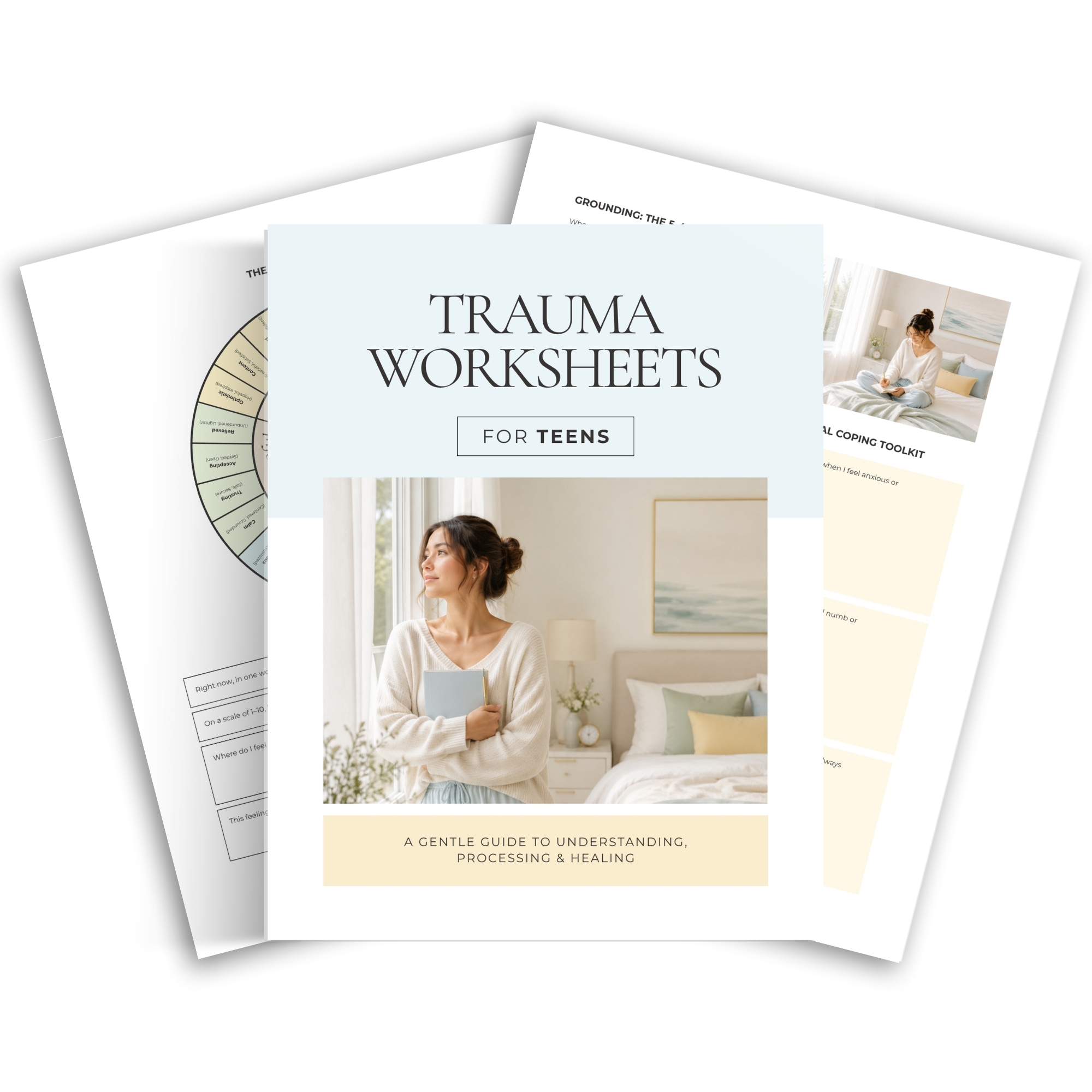Trauma Worksheets For Teens Mock Up