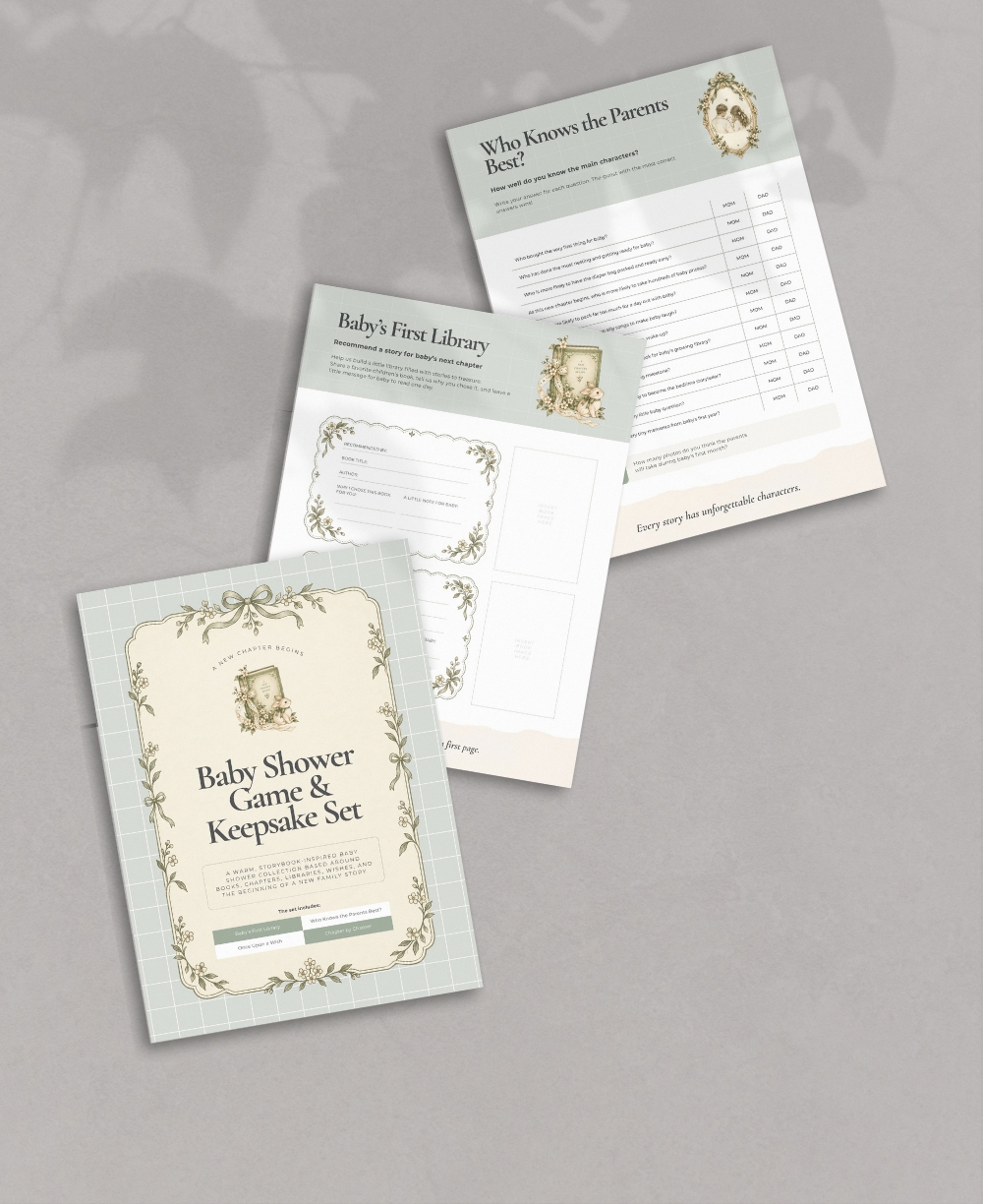 A New Chapter Begins Shower Games Mock Up