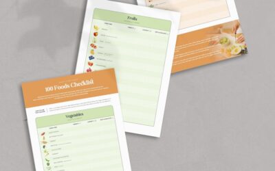Baby First Foods Checklist For Parents