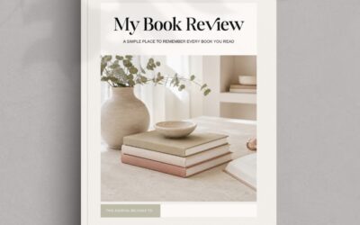 Book Review Journal Template Simple