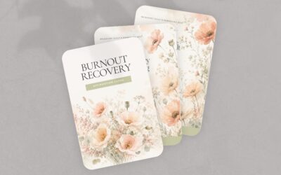Burnout Recovery Affirmation Cards
