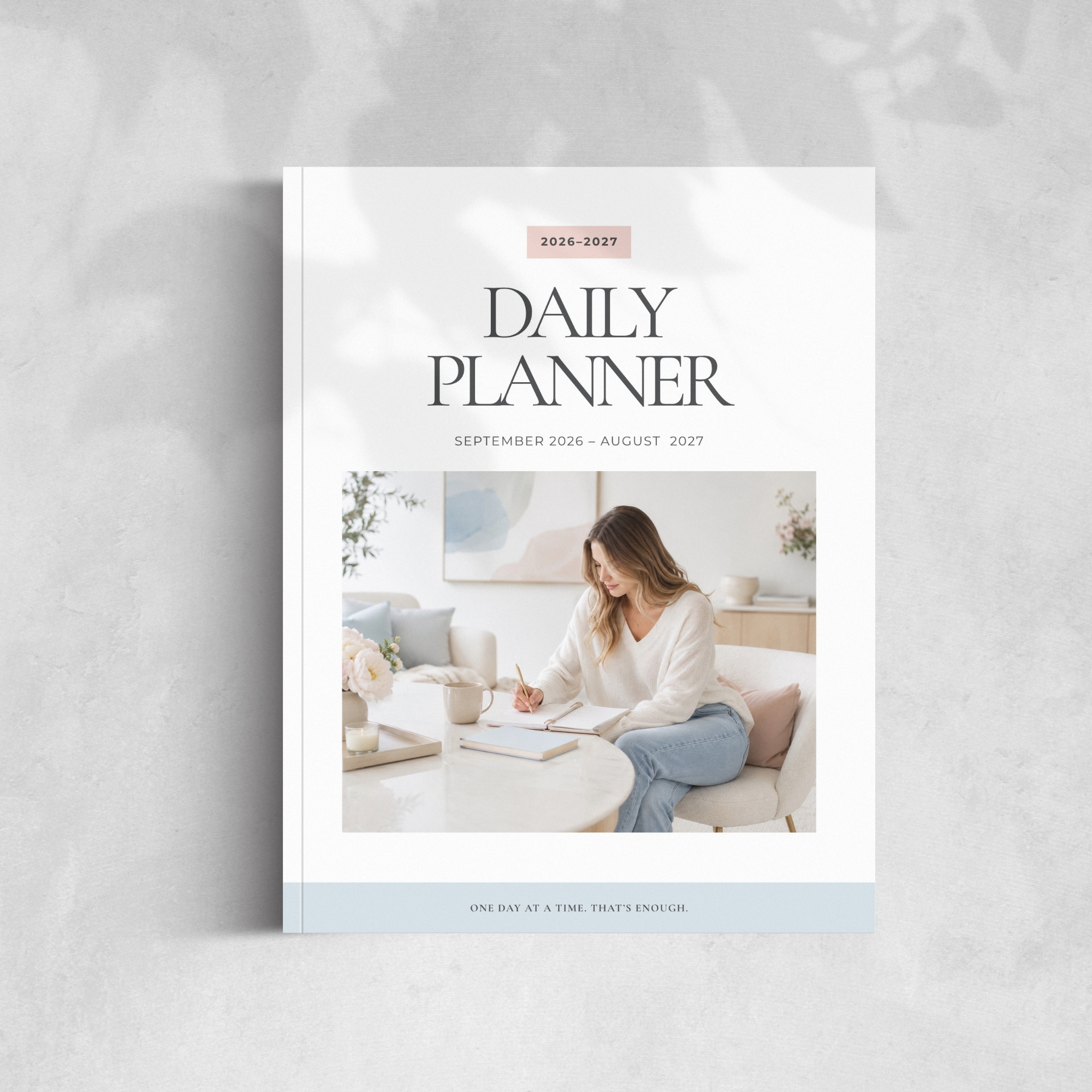 Daily Planner 26-27 Mock Up