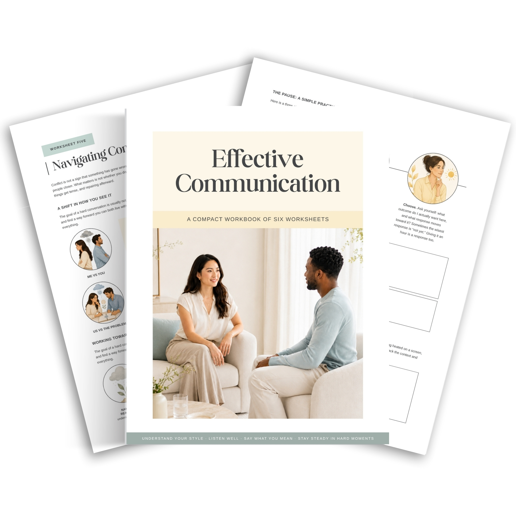 Effective Communication Worksheets Mock Up
