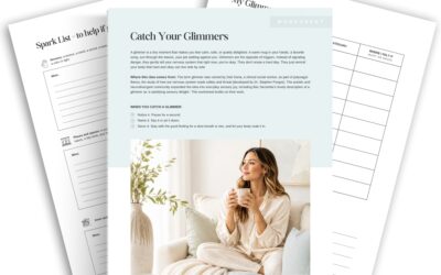 Glimmers Worksheet