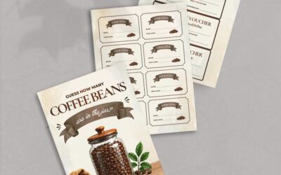 Guess How Many Coffee Beans Game
