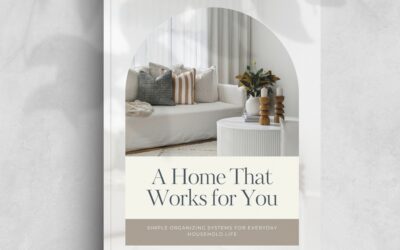Home Organization Ebook