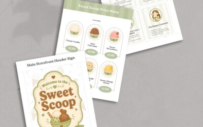 Ice Cream Shop Dramatic Play
