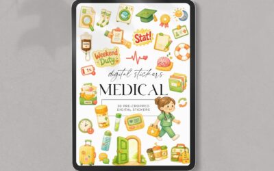 Medical Digital Stickers