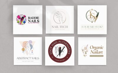 Nail Tech Logo Designs