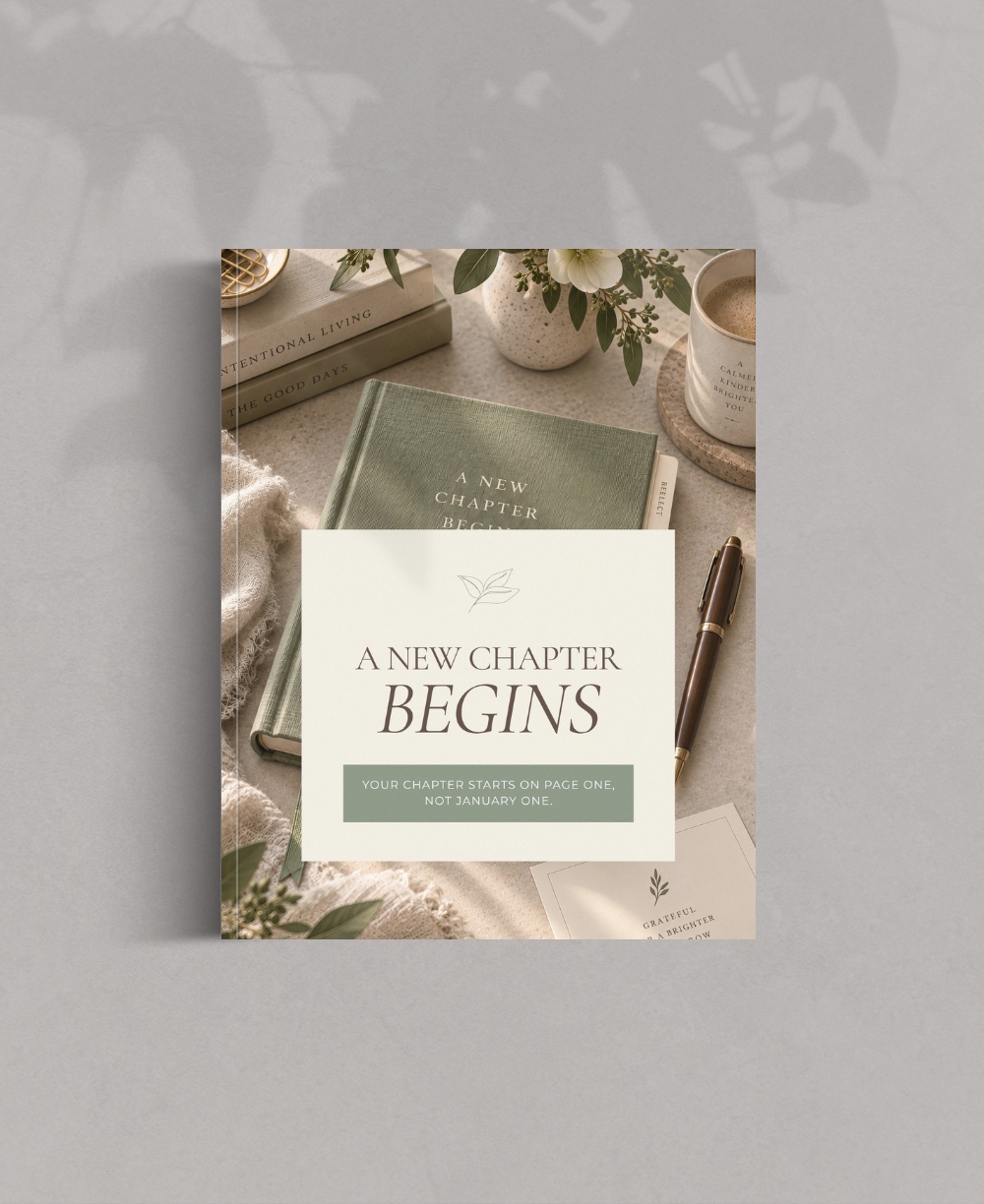New Chapter Begins Planner Mock Up