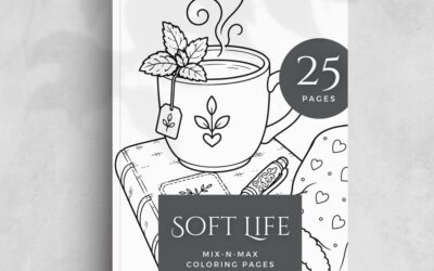 Soft Life Coloring Book