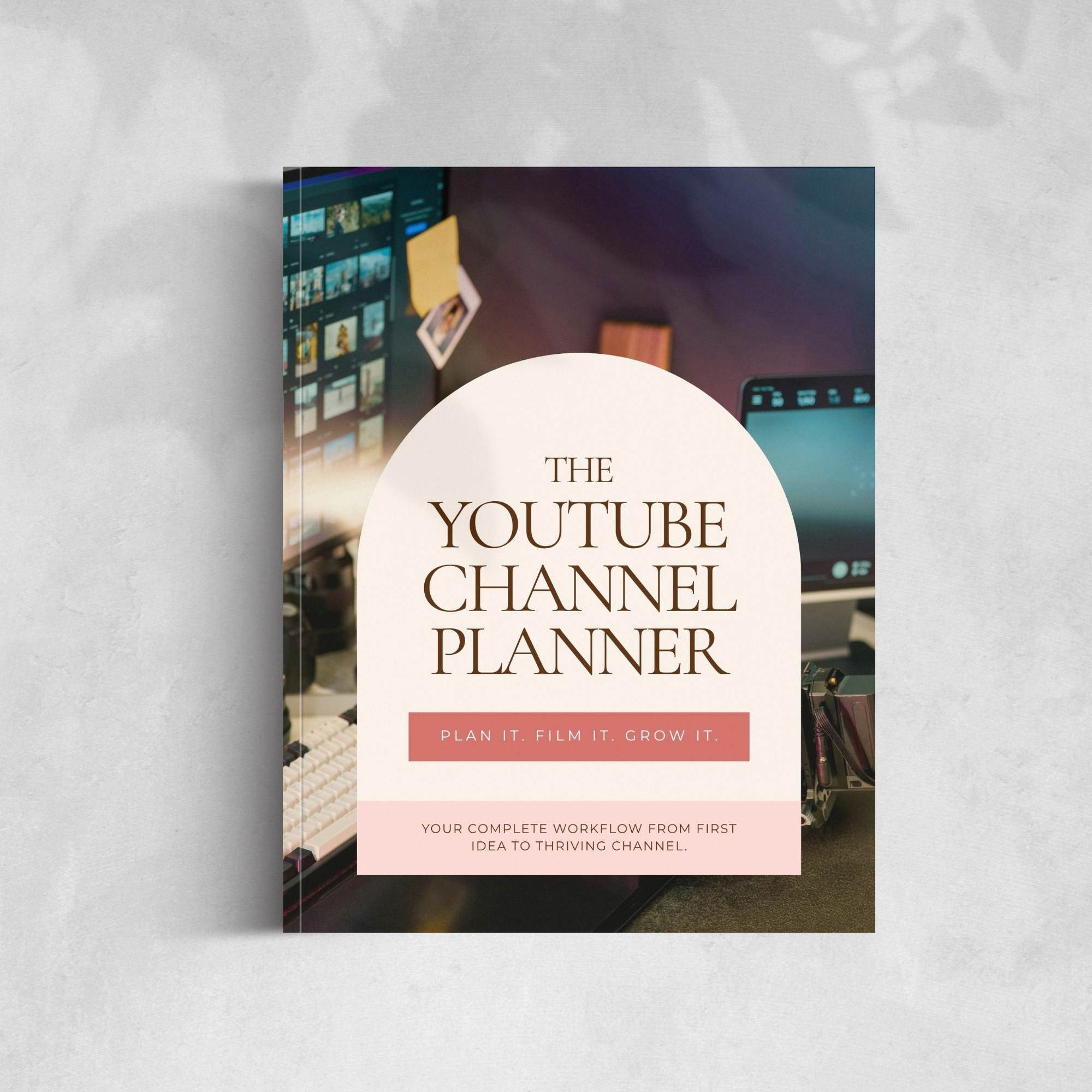 Youtube Channel Planner Mock Up