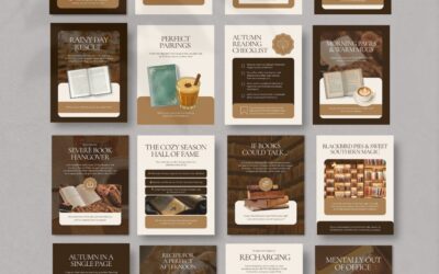 Cozy Bookstagram Templates