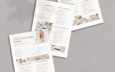 Onboarding Checklist Client